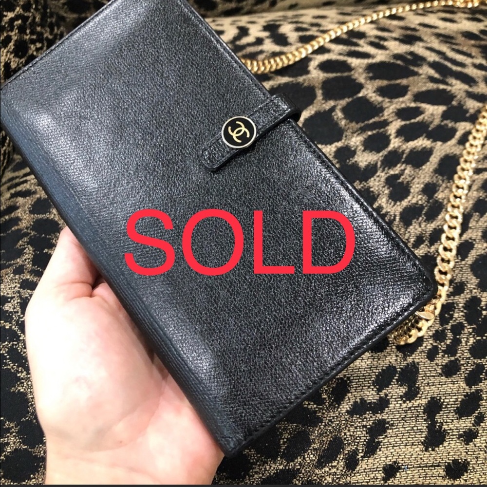 SOLD Chanel Chained Wallet Purse